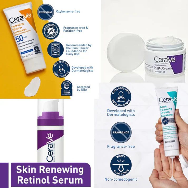 CeraVe 4-in-1 Skincare Kit.